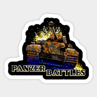 Panzer Battles Sticker